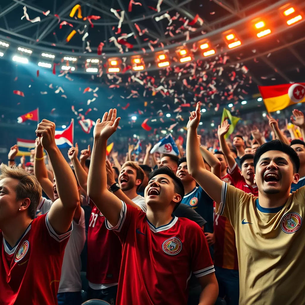 Argentina vs Thụy Sĩ: Khán Đài Chia Đôi Bởi Hai Màu Cờ